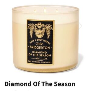 BATH & BODY WORKS LIMITED RUN  BRIDGERTON DIAMOND OF THE SEASON 3-WICK CANDLE